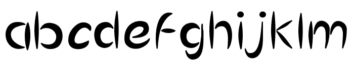MandelFilled Font LOWERCASE