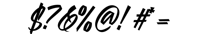 Mandoul Script PERSONAL USE ONLY Bold Font OTHER CHARS