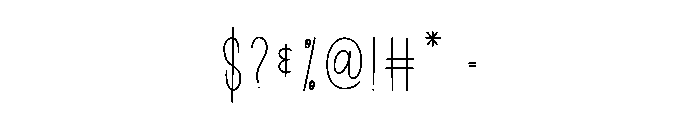 Mangnolia Font OTHER CHARS