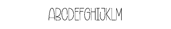 Mangnolia Font UPPERCASE