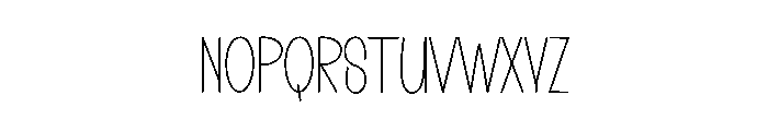 Mangnolia Font LOWERCASE