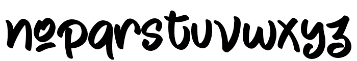 Mango Lazy - Personal Use Font LOWERCASE