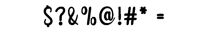 Mango Sorbet Font OTHER CHARS