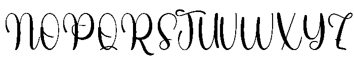 Mango Sorbet Font UPPERCASE