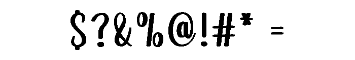 Mango Vegetable Font OTHER CHARS