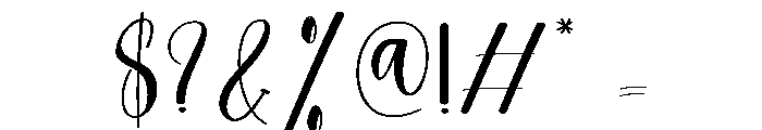 Mango1 Font OTHER CHARS