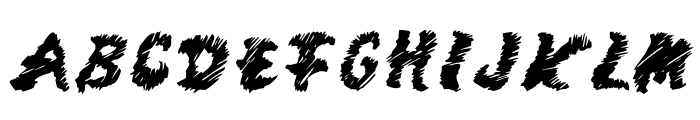 MangoScribble-Regular Font UPPERCASE