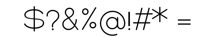 Manjari Thin Font OTHER CHARS
