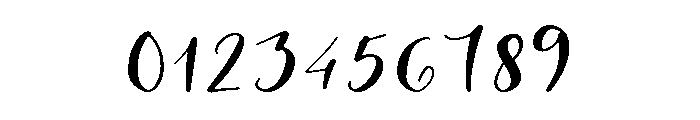 Manstro Brush Style Font OTHER CHARS