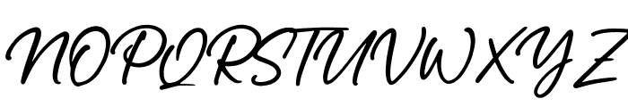 Manta Style Script DEMO Font UPPERCASE