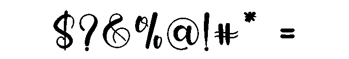 Mantan Font OTHER CHARS
