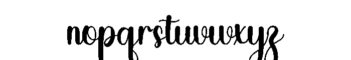 Mantan Font LOWERCASE