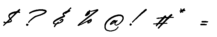 Manthernal Font OTHER CHARS