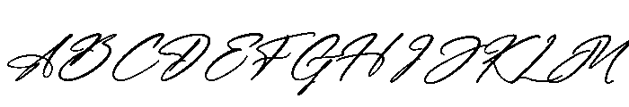 Manthernal Font UPPERCASE
