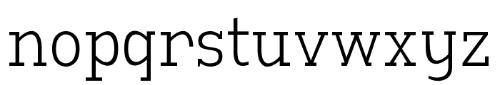 Manti Slab Light Demo Font LOWERCASE