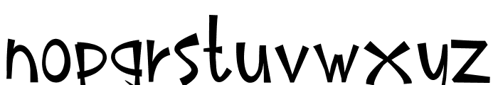 Mantop Font LOWERCASE