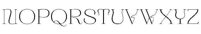 Manuscribe-Ita0 Font UPPERCASE
