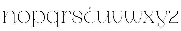 Manuscribe-Ita0 Font LOWERCASE
