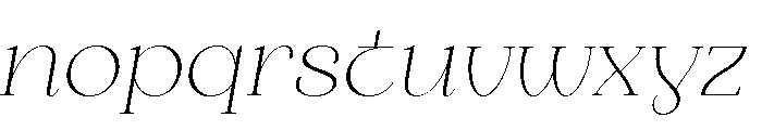 Manuscribe-Ita10 Font LOWERCASE
