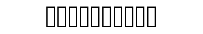 Manverse_Normal Font OTHER CHARS