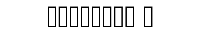 Manverse_Normal Font OTHER CHARS