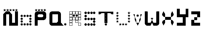 Many Miles Regular Font UPPERCASE