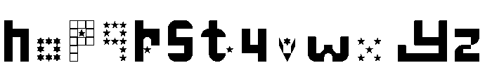 Many Miles Regular Font LOWERCASE