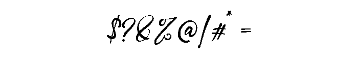 Maple Forest Font OTHER CHARS