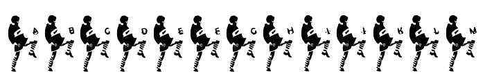Maradona 1995 Regular Font UPPERCASE