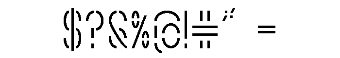 Marchive Font OTHER CHARS