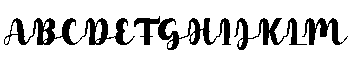 Margaretha2 Font UPPERCASE
