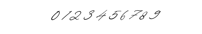 Margharita Italic Font OTHER CHARS