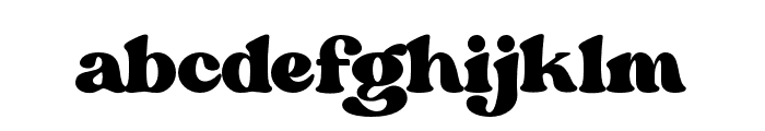 Margin DEMO Font LOWERCASE