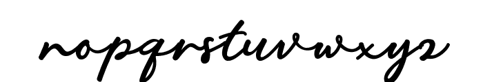 Margireta Signature Script Font LOWERCASE