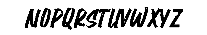 Margove PERSONAL USE ONLY! Font UPPERCASE