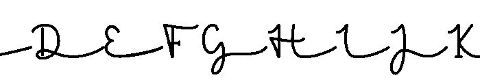 Marie1 Font UPPERCASE