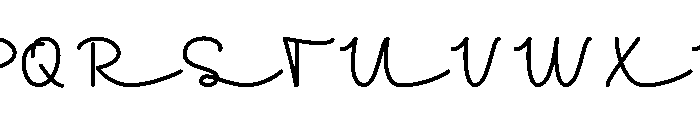 Marie1 Font UPPERCASE