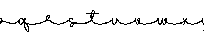 Marie1 Font LOWERCASE