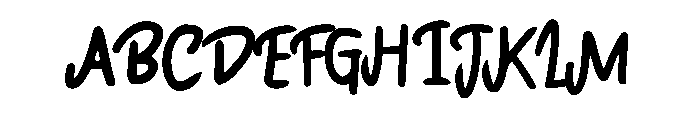 Marigold Forest Regular Font UPPERCASE