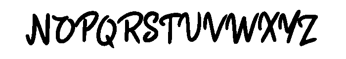 Marigold Forest Regular Font UPPERCASE