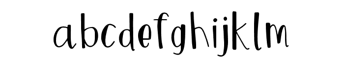 Marigold Regular Font LOWERCASE