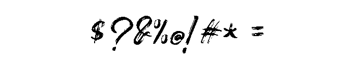 MarijoseFreePersonalUse-Script Font OTHER CHARS
