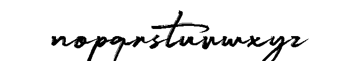 MarijoseFreePersonalUse-Script Font LOWERCASE