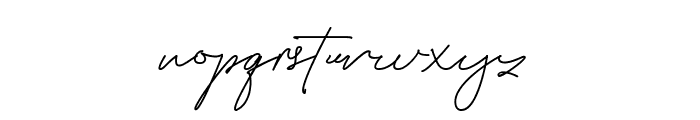Marillia Vion Script Font LOWERCASE