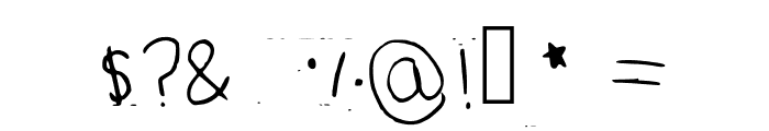 Marilyn Regular Font OTHER CHARS