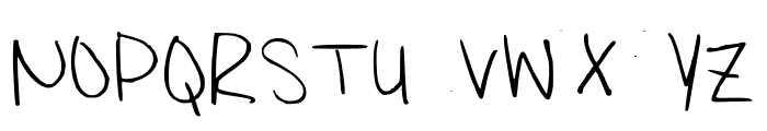 Marilyn Regular Font UPPERCASE