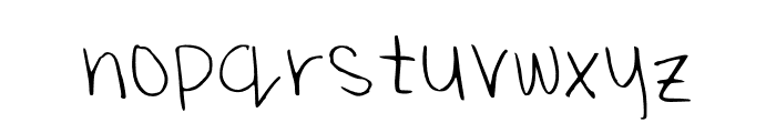 Marilyn Regular Font LOWERCASE