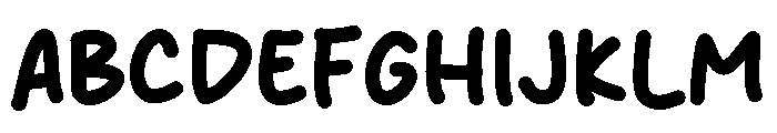 Marinara Sauce Font UPPERCASE