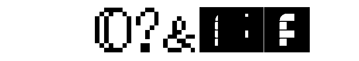 Mario64 Regular Font OTHER CHARS