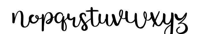 Mariosha Font LOWERCASE